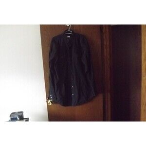 Club Room Lot of 2 Button Down Corduroy Shirt Brown Black Size Xl